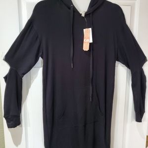 NWT - Gianni Bini Hooded Long Sleeve Tunic